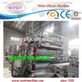 PVC imitation marbre feuille/bord production /extrusion ligne /making machine